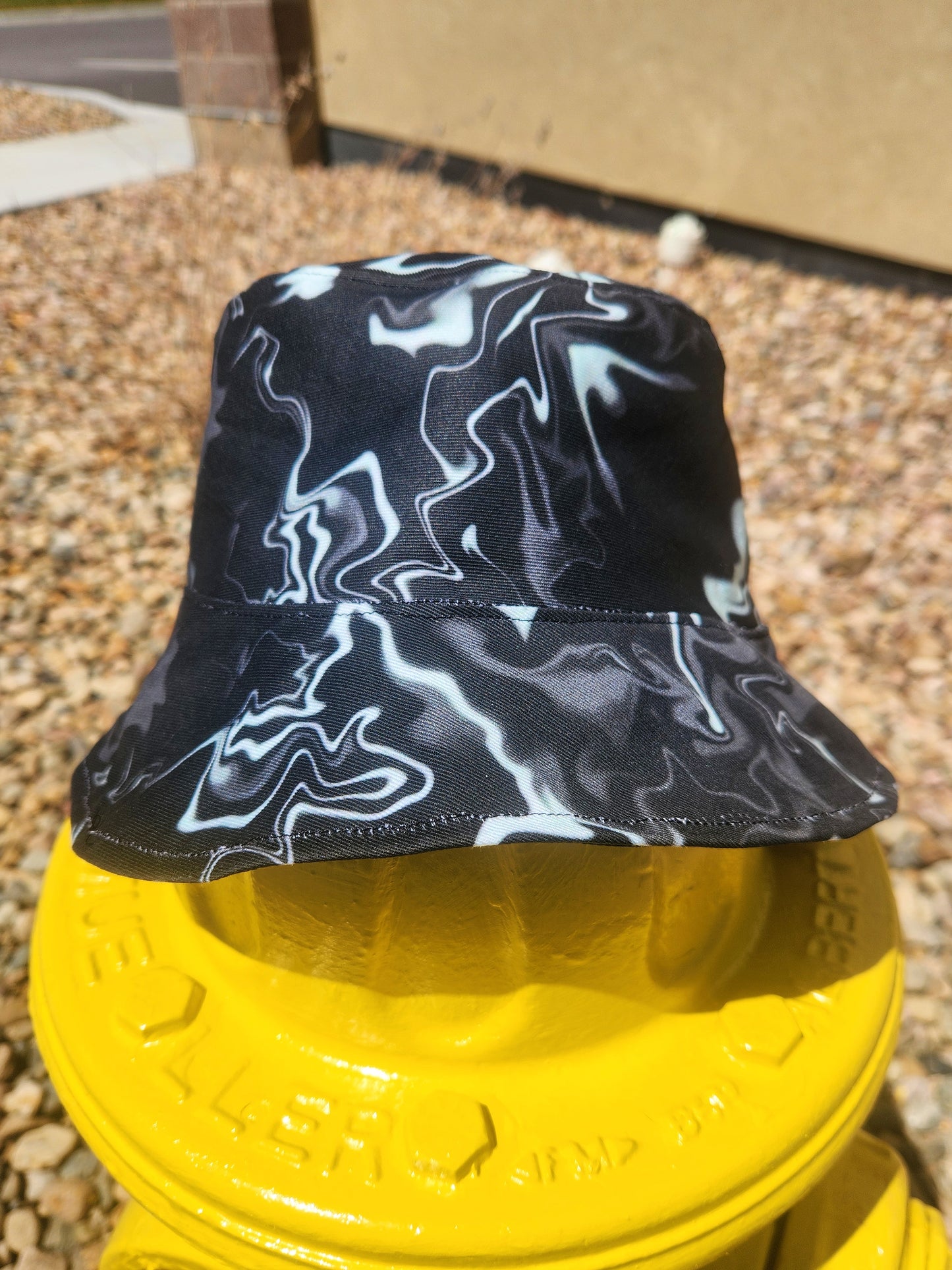 Black and White Bucket Hat