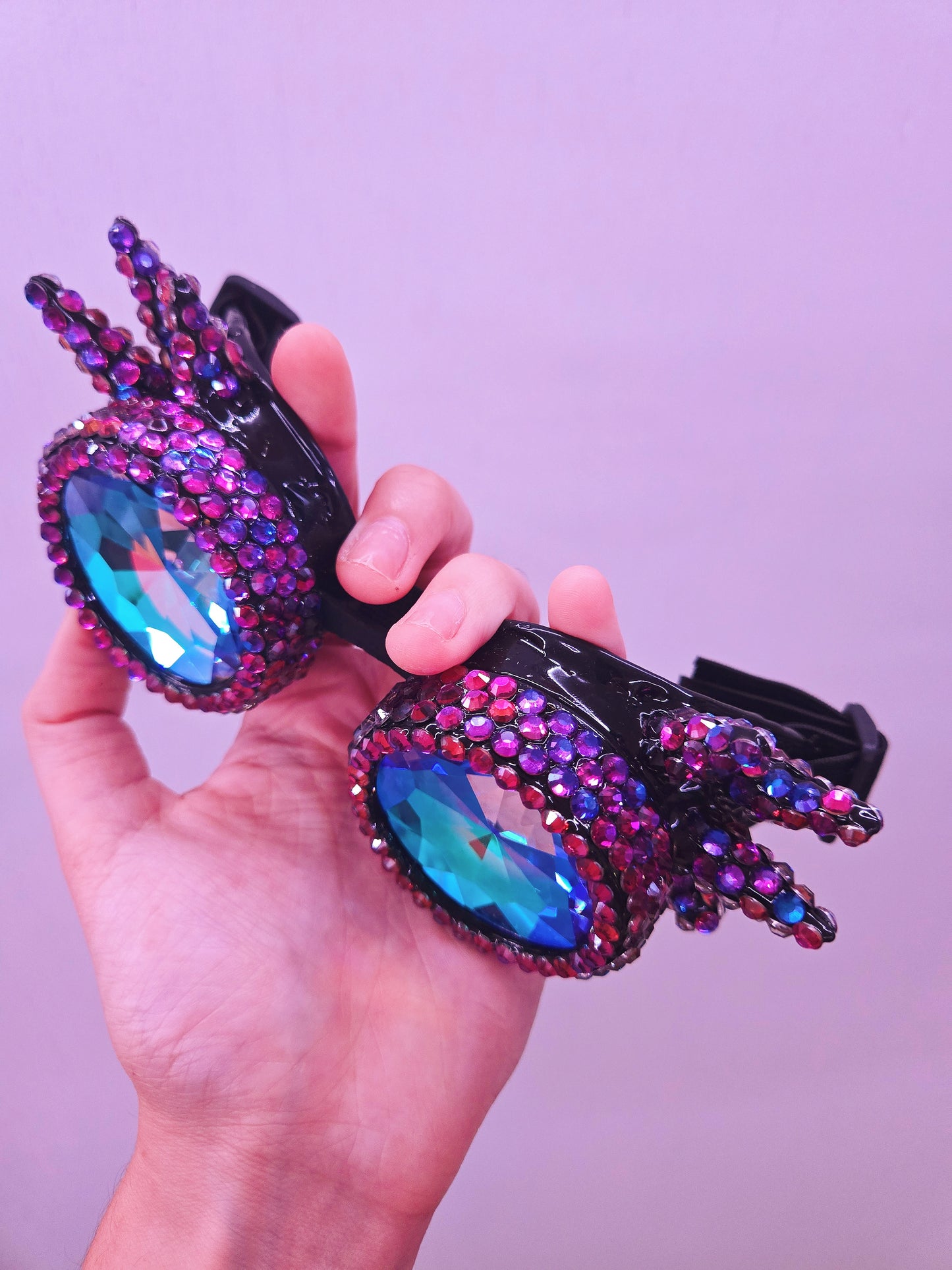 Demi Crystal Kaleidoscope Goggles