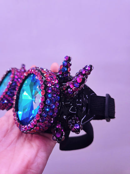 Demi Crystal Kaleidoscope Goggles