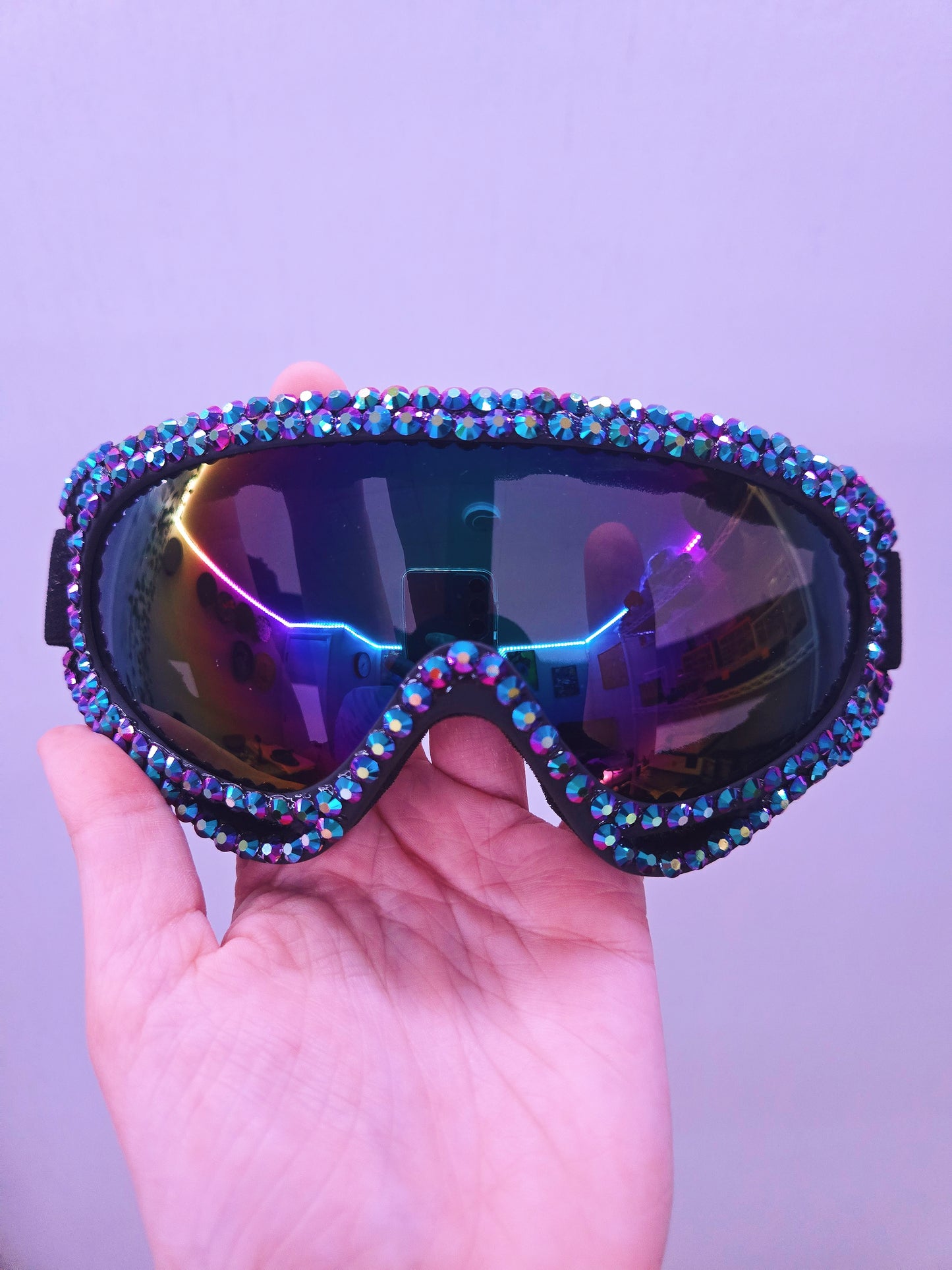 Crystal Burner/Ski Goggles