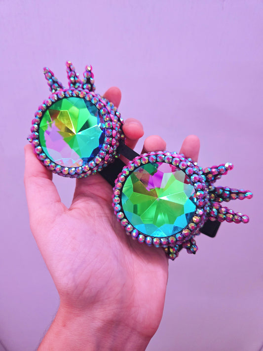 Crystal Kaleidoscope Goggles