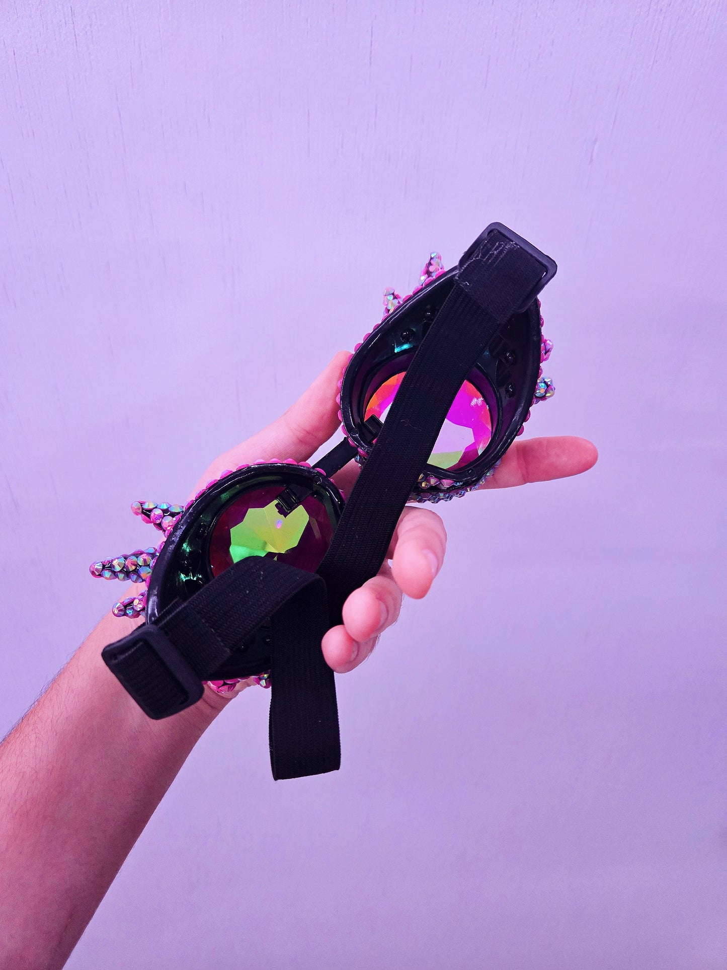 Demi Crystal Kaleidoscope Goggles