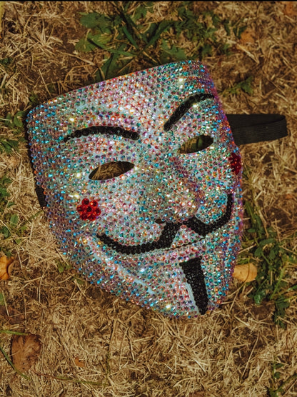 Crystal V for Vendetta Mask